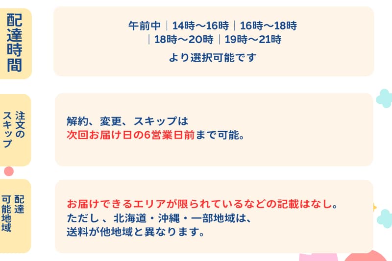 わんまいるお届けコース比較表03